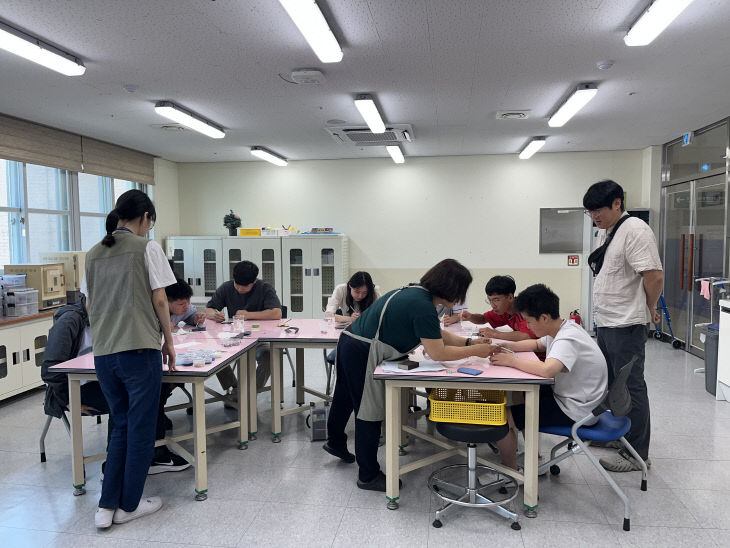 공주정명학교, 바른그루 직업체험