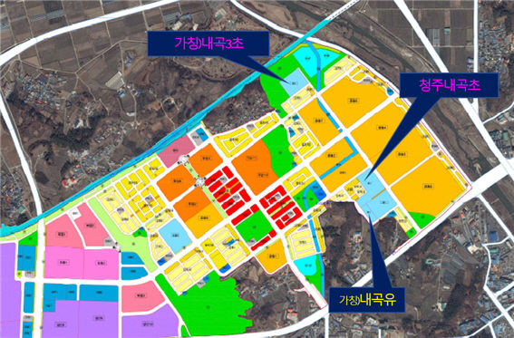 (가칭)내곡유치원 신설 위치도