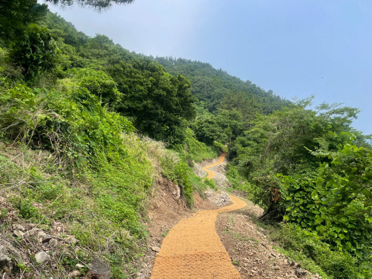 2. 남해군, 노도 숲길(탐방로) 조성 완료