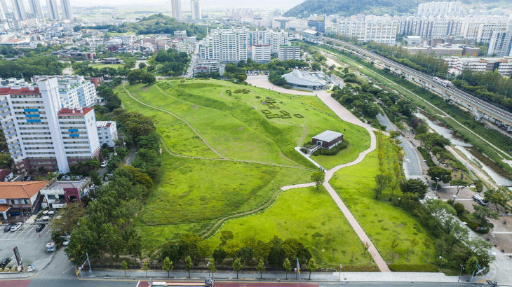 김해시 대성동 고분군 전경. (사진=김해시)