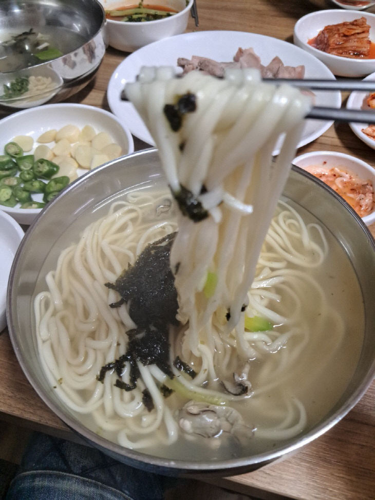 칼국수 면발