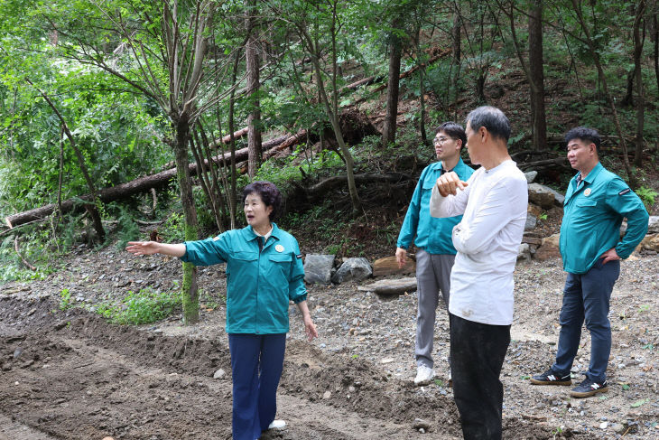 20240717 산내동 수해피해 현장방문