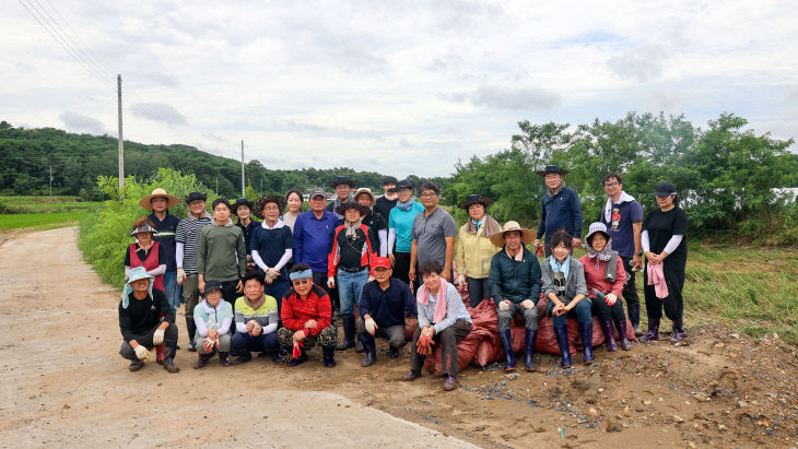 서천군 호우피해 지역 수해 복구 봉사활동3