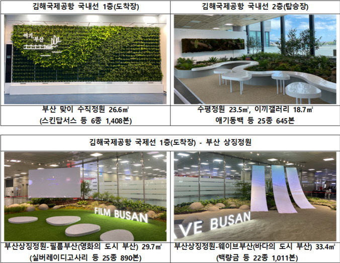 김해국제공항 실내정원