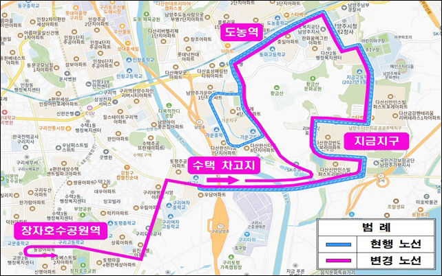 남양주시, 38번 버스 장자호수공원역 노선연장