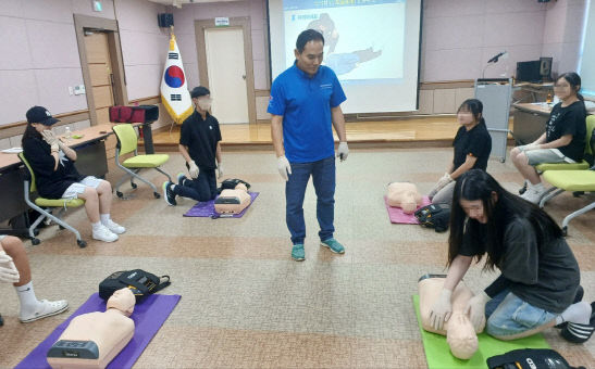 2. 안전요원자격증 과정 실시