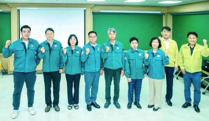 화성시의회, 시민 안전 ‘을지훈련 근무자’ 격려 방문.