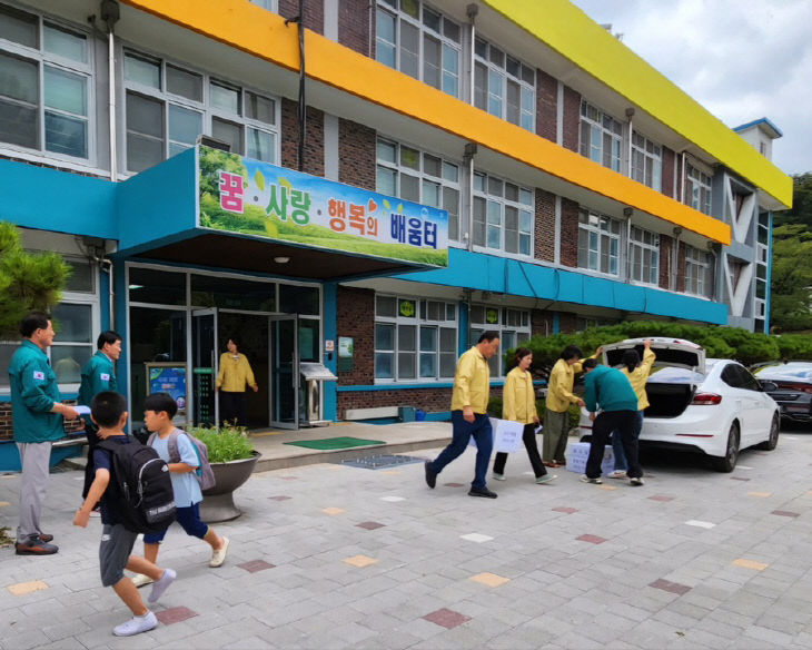 (2024.8.20) 진천교육지원청 학교재배치 실제훈련 실시 사진