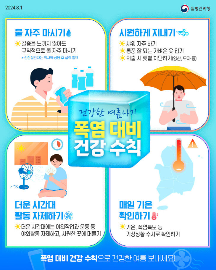 온열질환 예방 이미지