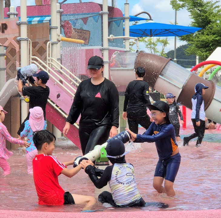 24년 8월 논산(허민지) - 논산시민가족공원 물놀이장 좋아요