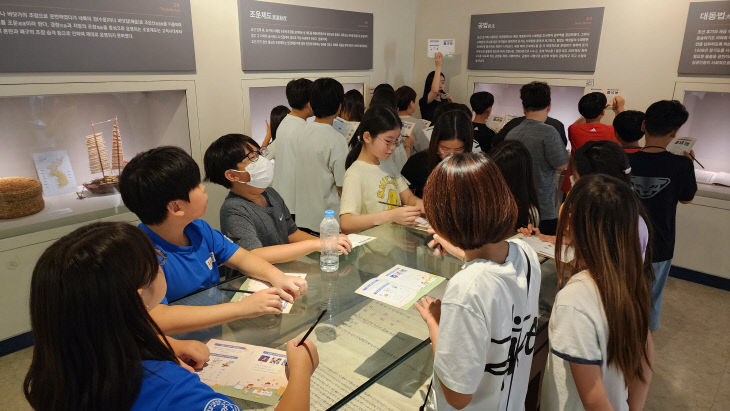 공주신월초, 금융이끎학교 금융체험학습 사진