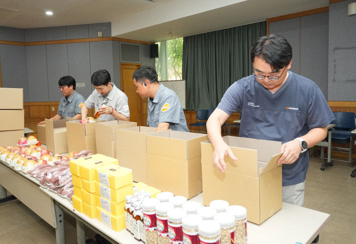 한국타이어앤테크놀로지(주) 금산공장  추석 정(情)꾸러미 기탁