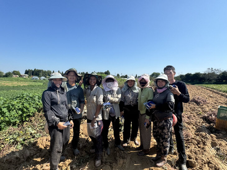 0919김제시, 외국인 계절근로자 근로실태 현장점검