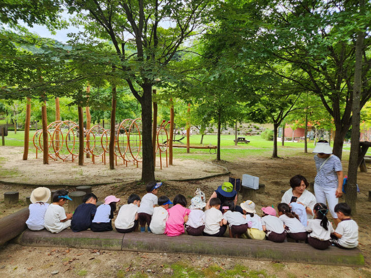 증평별천지유아숲인성학교 체험시진4