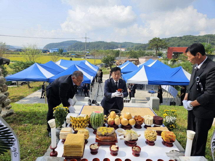 7.대술면 추념식 사진