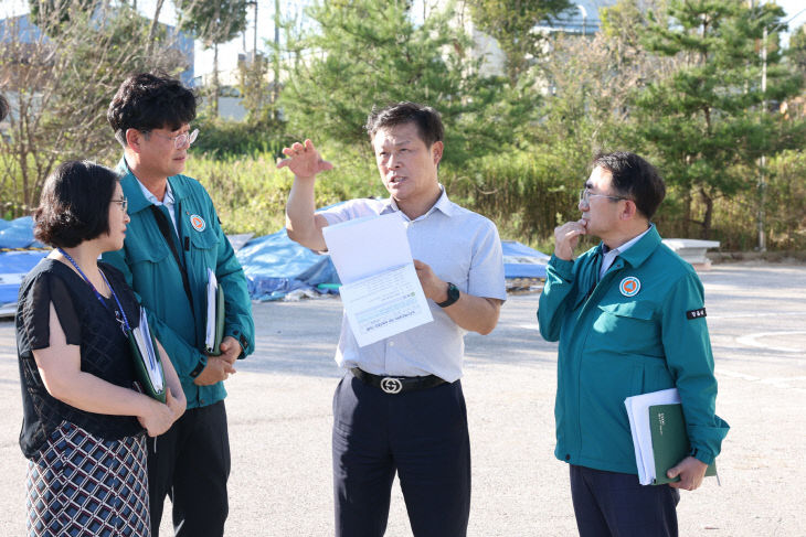 시민 안전·편의 위해 구절초 축제장 등 4곳 점검