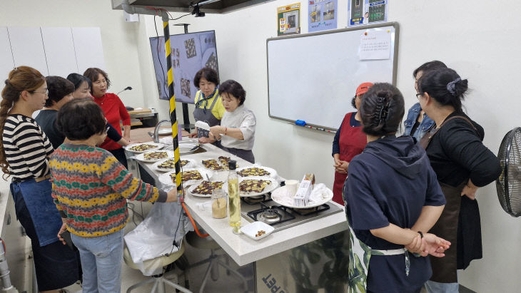 떡 만들기 교육 과정 사진