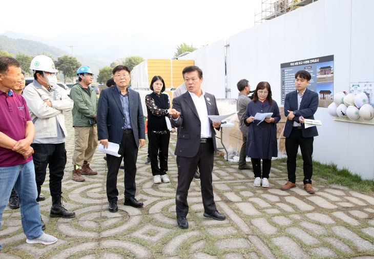 1017 이학수 정읍시장, 10월 첫 현장 점검…주요 사업 속도