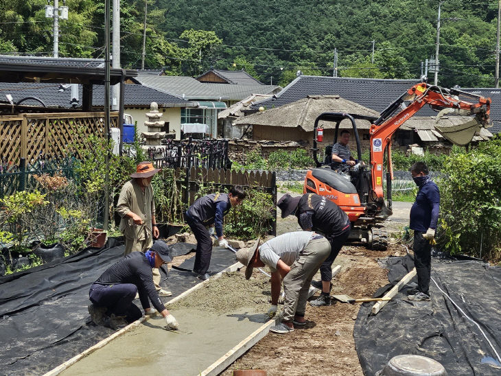 건설기계개별연명사업자협의회_진입로 공사