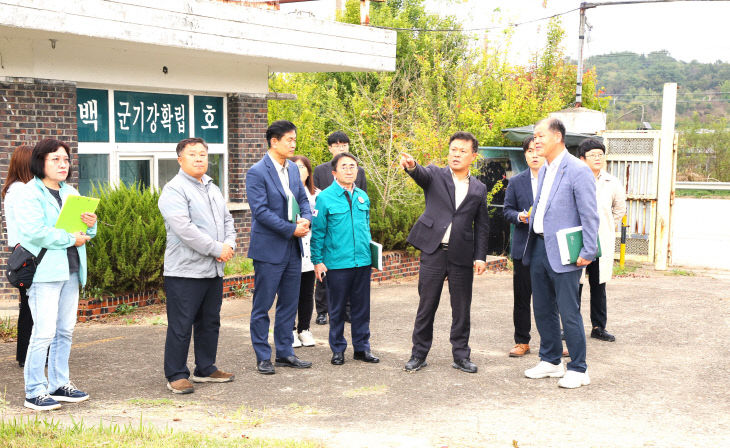 ” 이학수 정읍시장, 주요 사업장 점검1