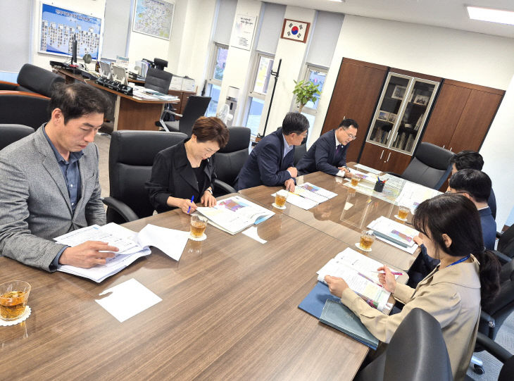 김철태 고창군부군수, 전북환경청장 면담 현안사업 협조요청