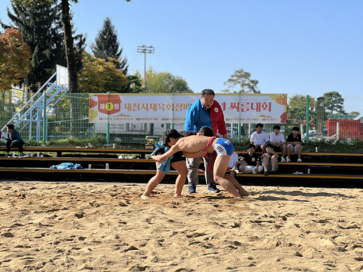 제1회 유소년씨름대회 성료2