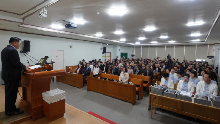 황보국 한국협회장 충북교구 방문2