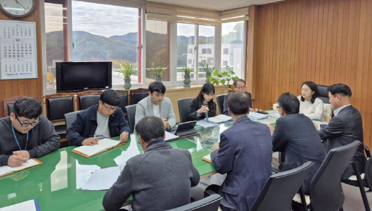 제천시 산업단지 환경오염 예방 합동점검 간담회 개최