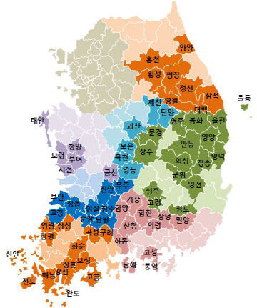 성장촉진지역 재지정(안)