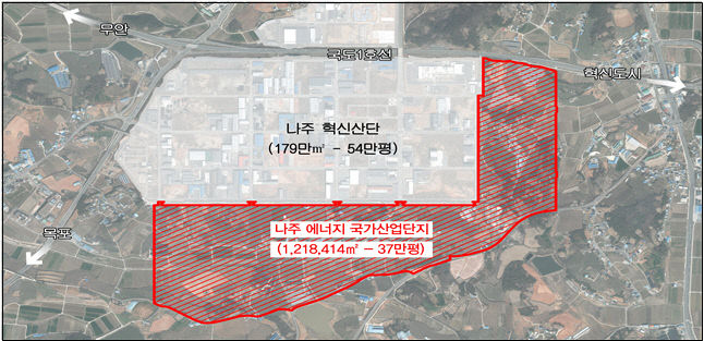 토지거래허가구역 위치도