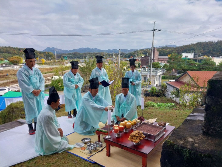 금산군 부리면, 제74회 순국의적 제향 행사 개최