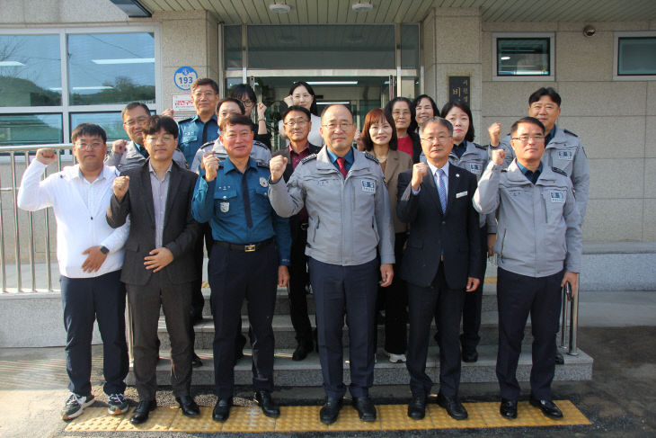 서천서가 개최한 비인파출소 리모델링 준공식