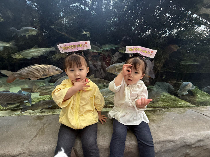 쌍둥이와 함께한 체험(기사5 사진)