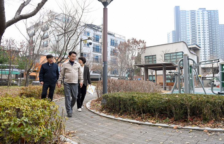 의정부시, 2025년 맨발길 사업 대상지 현장 점검