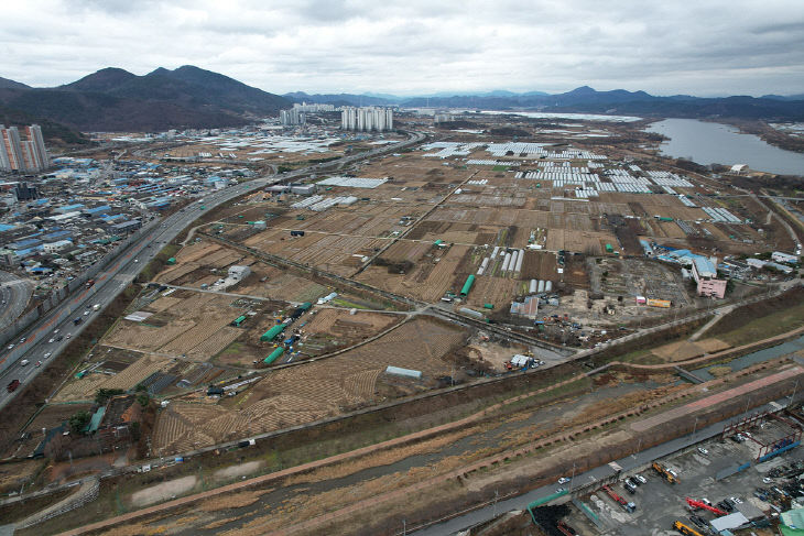 대구제2국가산단 대상지 전경