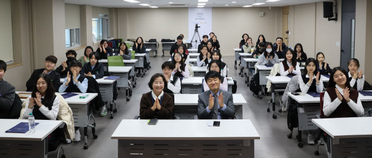 안양시 인재육성재단, 안양누리 ‘중학생 기자단’ 수료식