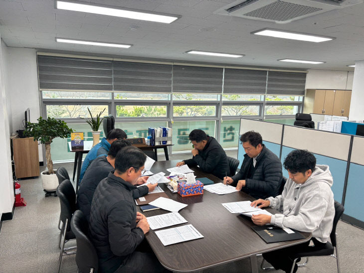 24-25시즌 합천군 동계전지훈련 TF팀 본격 가동