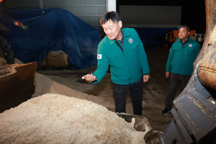 제설근로자 격려 2