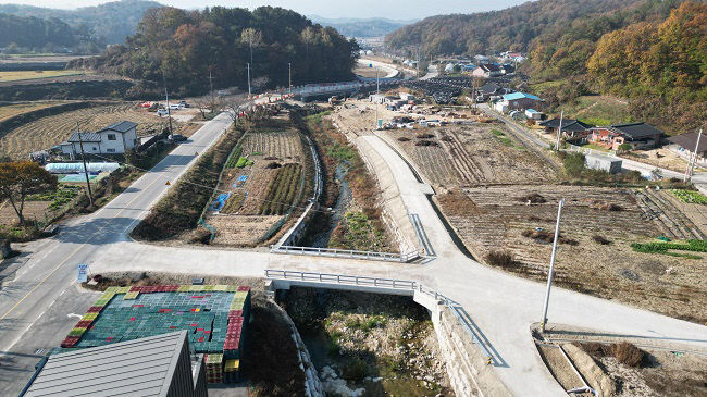 경기도, 여주시 걸은천 지방하천 정비사업 준공. 수해방지 효과