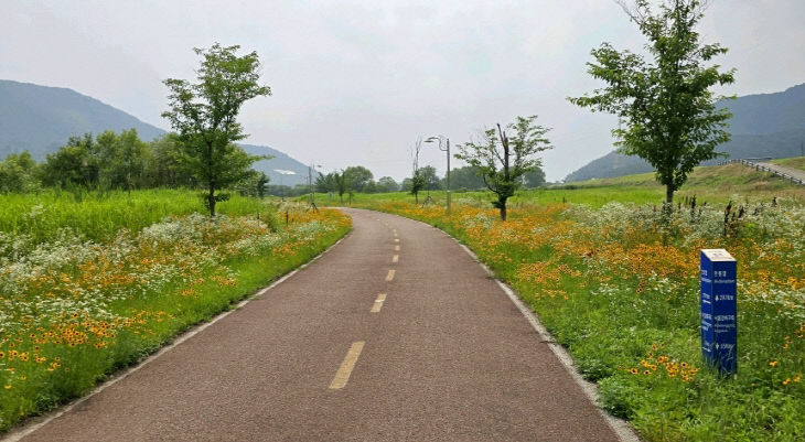 창녕군 부곡온천 자전거길 자전거