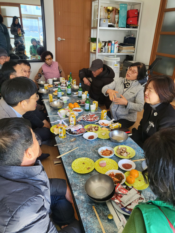 고성읍,마을 순회 통한 새해맞이 주민 의견 청취