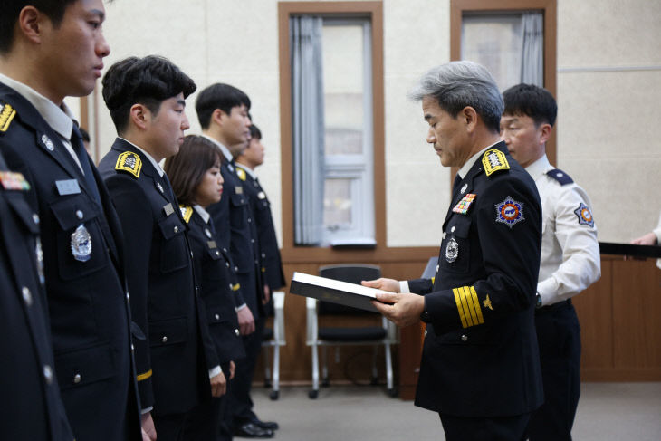 태안소방서, 인사발령자 임용장 교부식