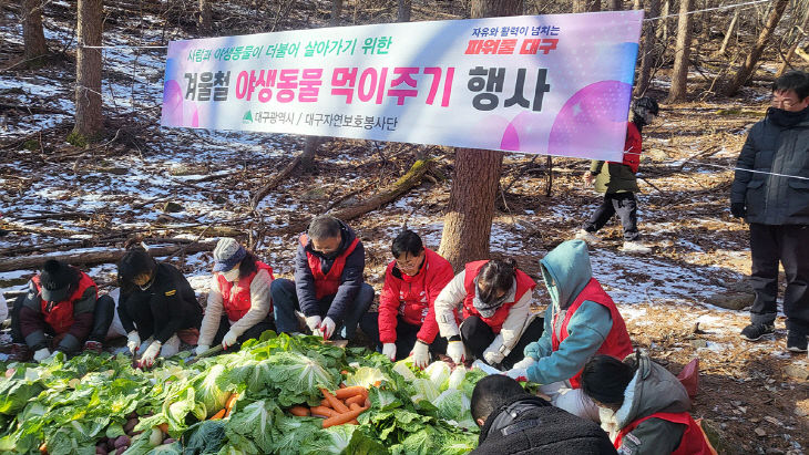 2024년 먹이주기 행사사진