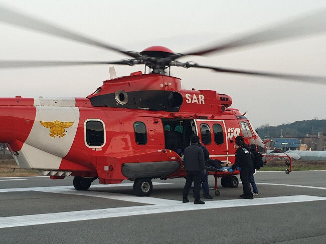 경기북부 '의사탑승 소방헬기(119Heli-EMS)' 지난해 중증응급환