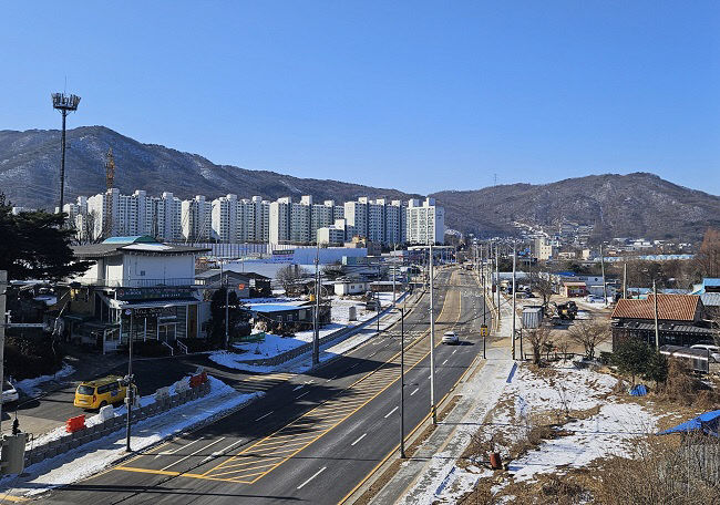 양주시, '복지리 도시계획도로(대로 3-24호선) 개설 공사' 준공