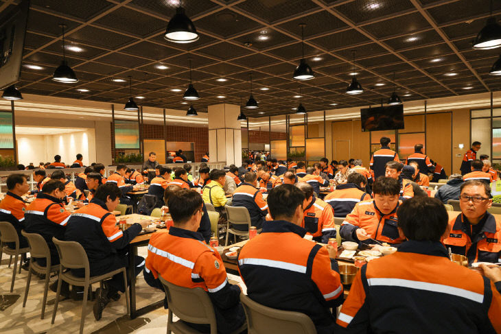 선강대식당 준공 기념행사