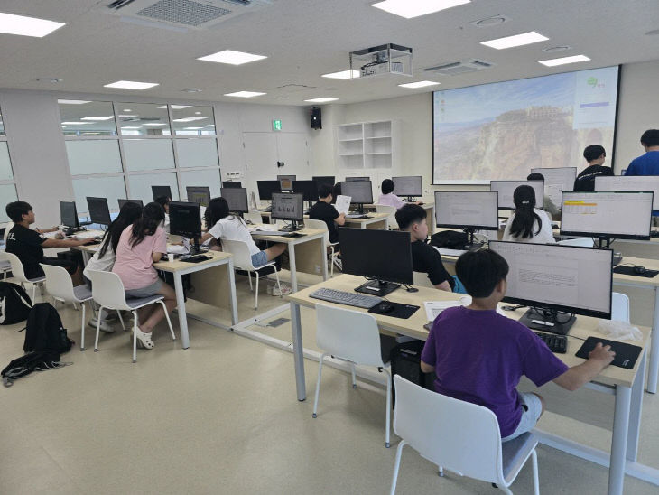 보도 2) 정보화 교육 사진