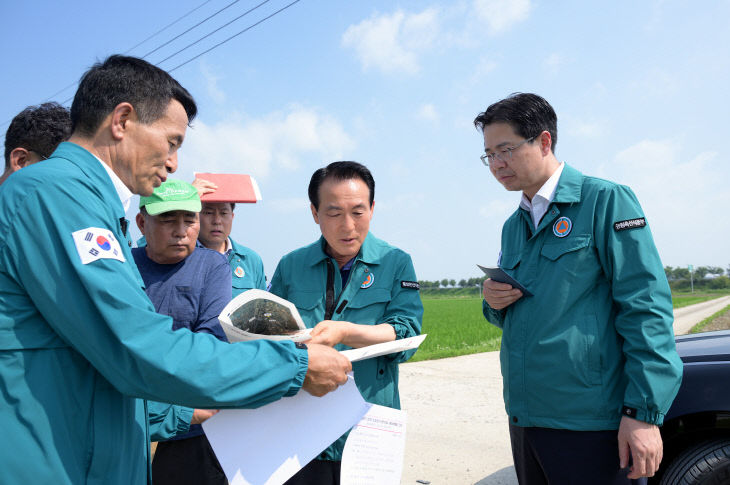 백성현 논산시장, 농림축산식품부에 근본적대책마련건의