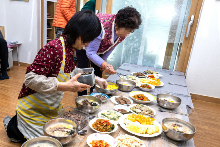 경로당점심제공 지원사업