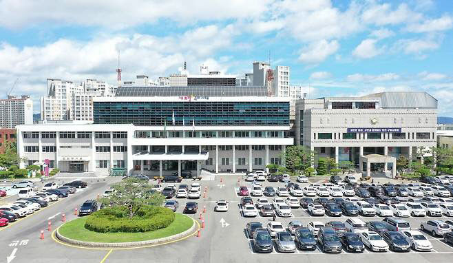 구미시청사전경